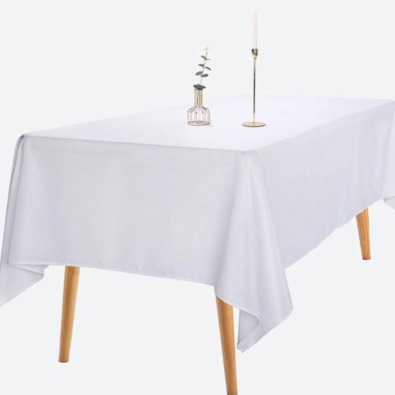 화이트 호텔 행사 테이블보 파티 테이블보 행사용 테이블보 145x275mm