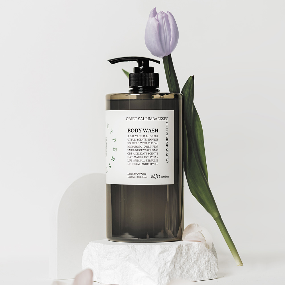 2+1 살림백서 향기좋은 퍼퓸 바디워시 1L 라벤더향 대용량 약산성 향좋은 바디클렌져 제품 이미지