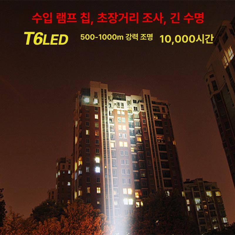 사냥용 캠핑용 조절식 야간 라이트 휴대용 LED 헌팅 손전등 - 상세 이미지 5