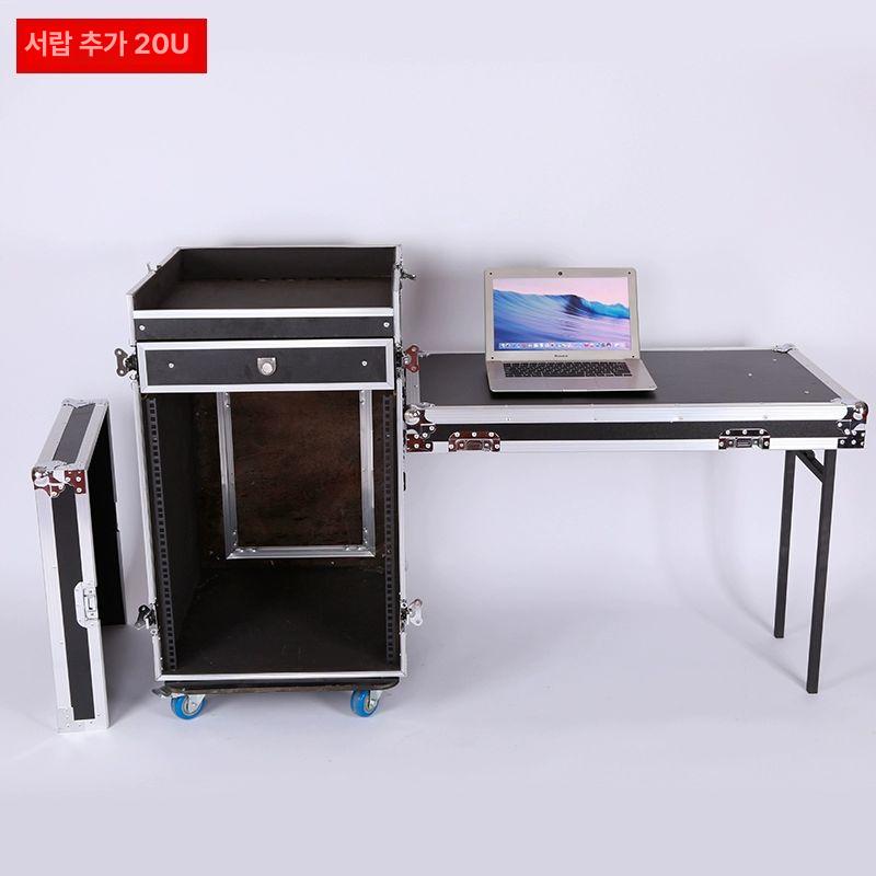12U16U 음향 렉 받침대 케이스 선반 오디오 12U 항공 랙 - 상세 이미지 3