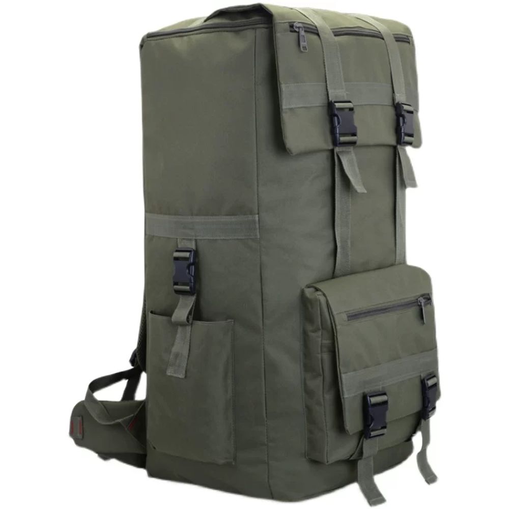 20L 대용량 배낭 캠핑 여행 초대형 백팩 가방 검정 80L A. 그린, A. 큰 - 상품 이미지