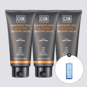 그루밍랩 타우린 남자 올인원 등드름바디워시 300ml X 3개입 솔직 후기 | 피부 타입별 분석 - 상품 이미지 1