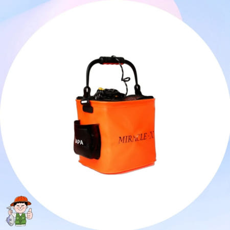 싸파 SD03-A24 미라클X 사각 두레박 주머니형 24cm 오렌지 커머스픽201