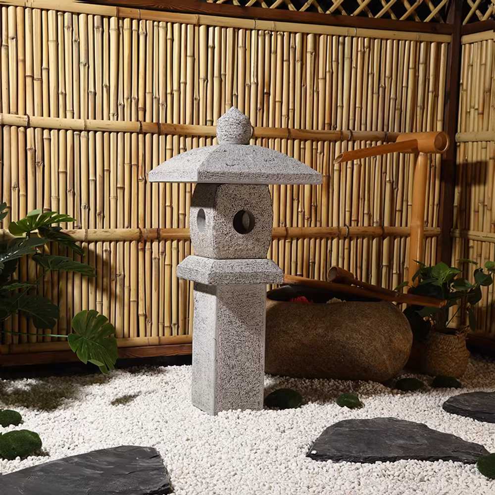 정원 석등 돌 조경등 안뜰 화단 카페 조경석 마당석 30cm B타입 방수등 이미지 7