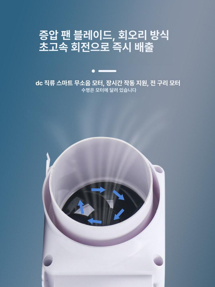 태양광 지붕 환기 환기팬 후드관 연결 통풍기 방수 연통 50 2인치 3W 속도조절 방수 - 상세 이미지 3