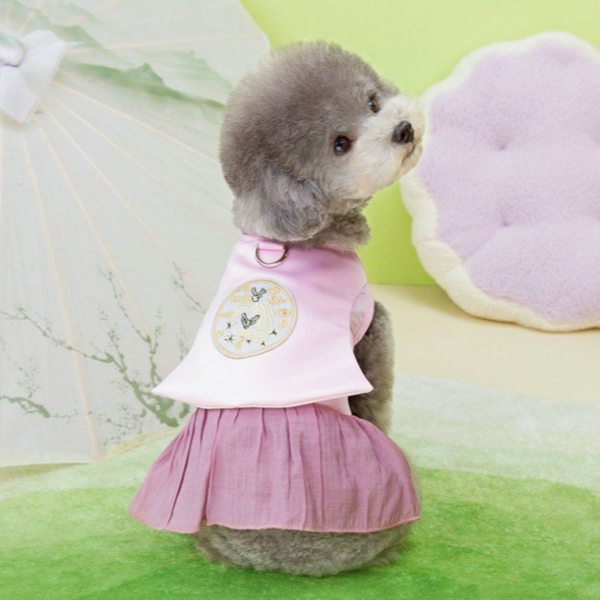 전통 강아지 한복 개량 고양이 한복 반려동물 명절 - 상품 이미지