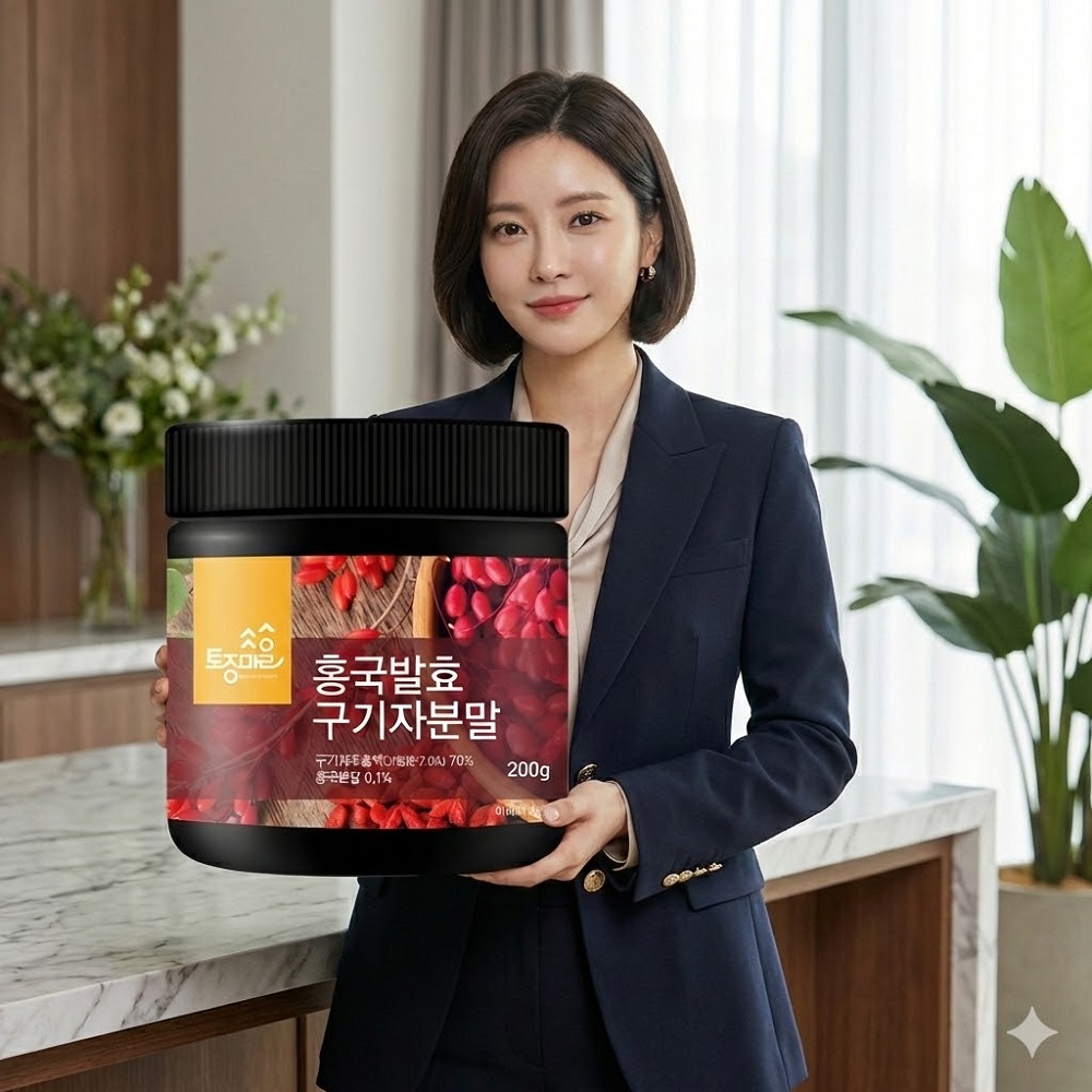 홍국발효구기자 분말 1통 구기자 - 상품 이미지