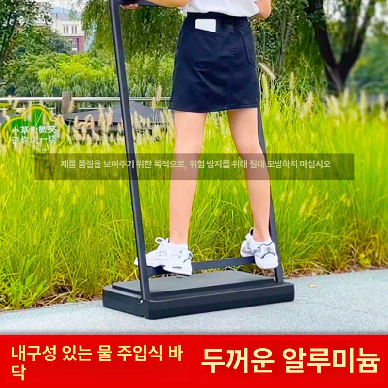 안내판 입간판 야외 업소 매장 광고판 배너 고급형 60 분리형 100cm 바퀴포함 - 상세 이미지 5
