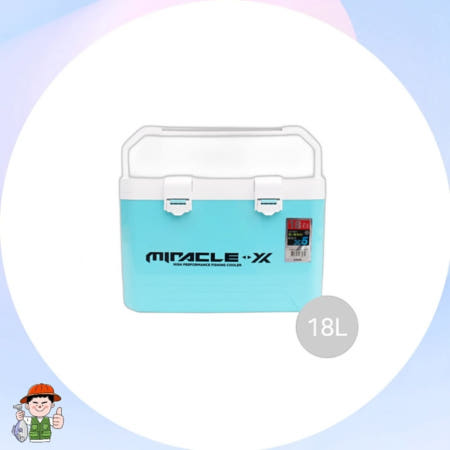 미라클X 아이스박스 쿨러 18L 낚시 캠핑 커머스픽201