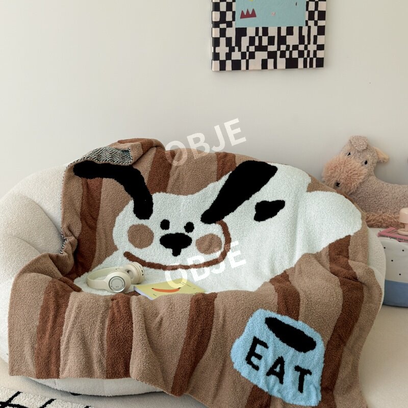 사계절 무릎담요 극세사 블랭킷 차량용 사무실 무릎담요 이미지 6