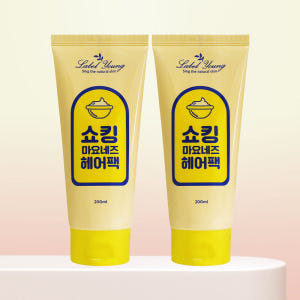 [1+1] 라벨영 쇼킹마요네즈헤어팩 200ml 미용실 단백질 트리트먼트 ... 솔직 후기 | 피부 타입별 분석 - 상품 이미지 1