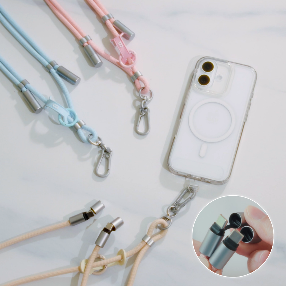 오아 퀵스트랩 핸드폰 스트랩 고리 손목 도난 방지 줄 유럽여행 크로스 소매치기 분실 여행용 제품 이미지