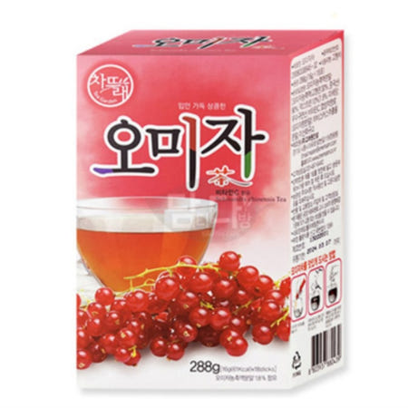 루리점빵협력사 루리점빵 오미자차 스틱차 18개입 과일에이드 오미자맛 업소용음료