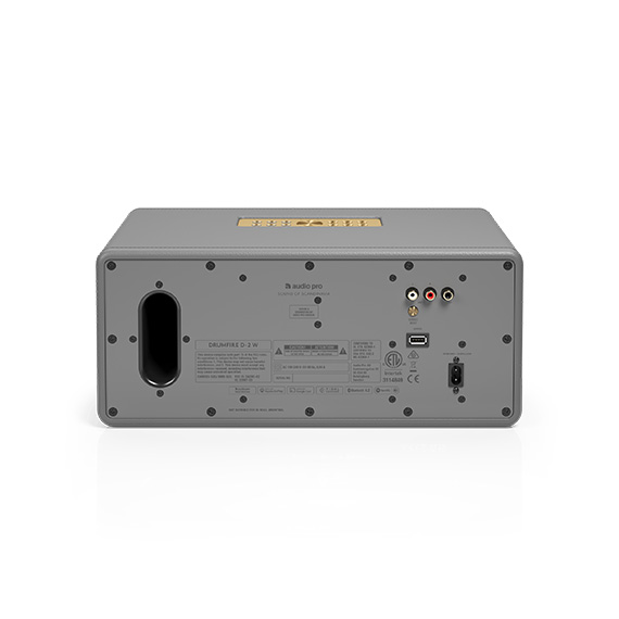 Audio Pro [오디오프로] 네트워크 블루투스 스피커 D-2 W 카페 선물 거실 감성 - 상세 이미지 5