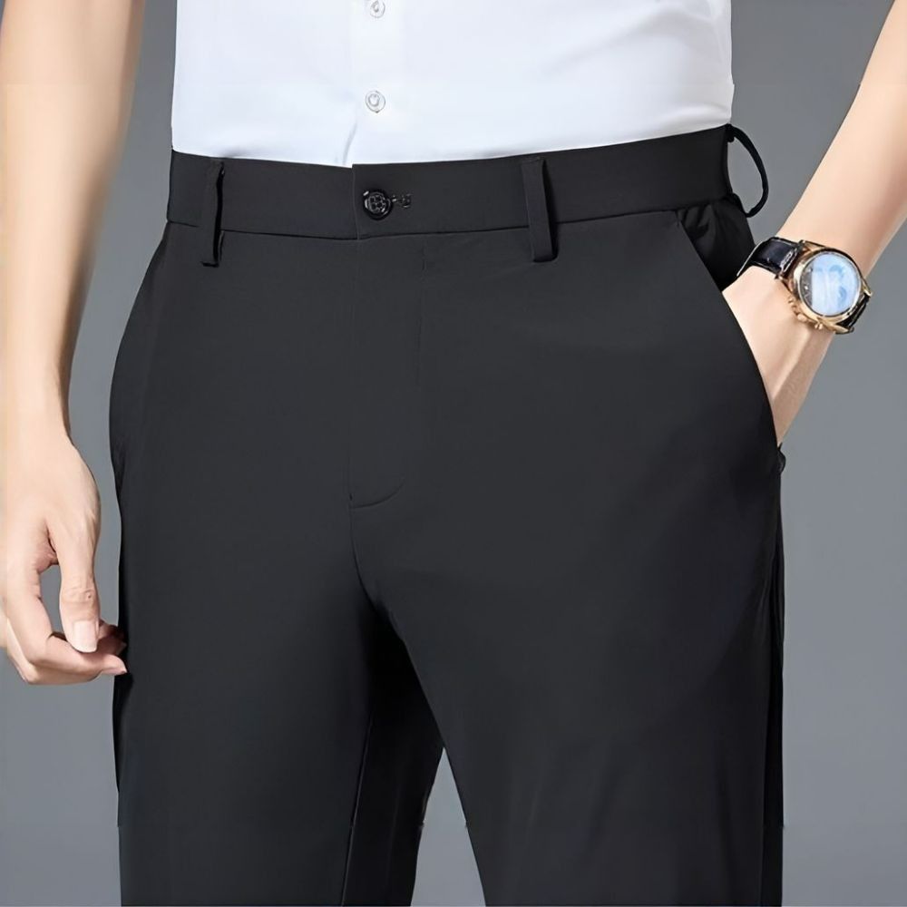 남자9부정장바지 남성스판정장바지 신사 편한 봄슬랙스 - 상세 이미지 5