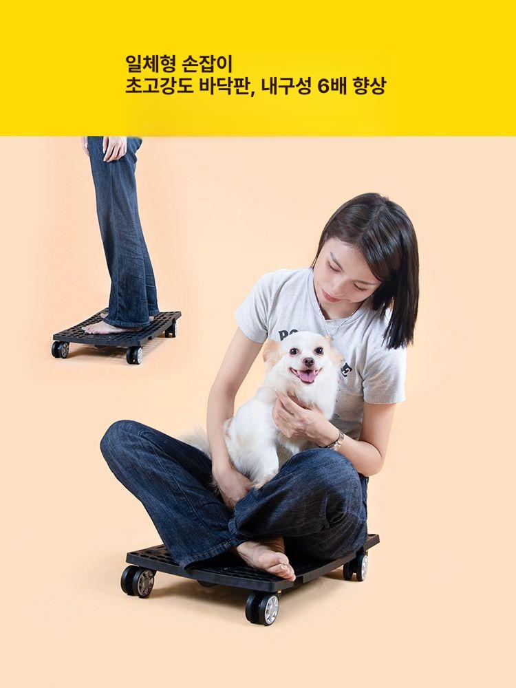 대형 강아지가방 강아지이동가방 고양이이동가방 다크그레이 통기성 17.5kg 고양이 1마리 강아지 - 상세 이미지 4