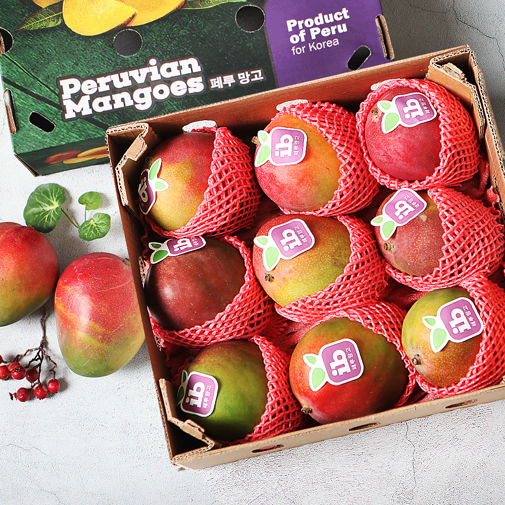 달콤 고당도 애플망고 2kg 4kg 제품 이미지