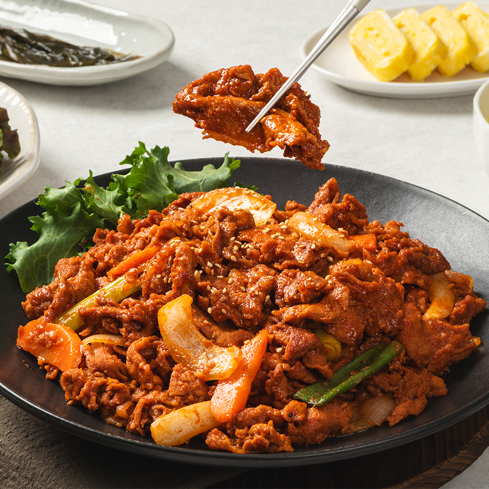 기사식당 한돈 제육볶음 400g 3팩 - 상품 이미지