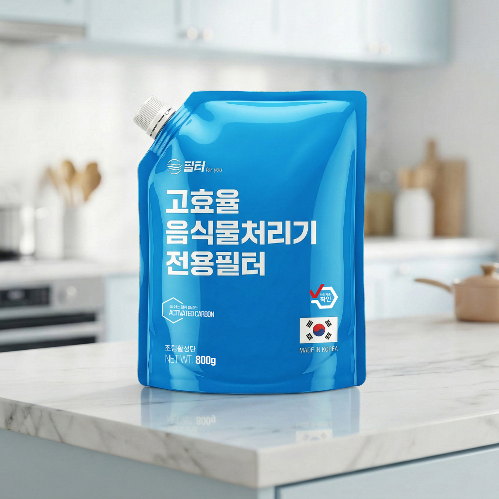 [호환] 미닉스 음식물 처리기 활성탄 필터 리필용 악취 제거 고품질 탈취필터 포유 1팩 제품 이미지