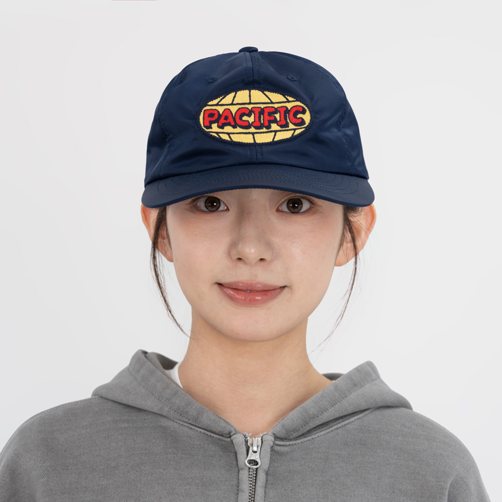 와이드 캡 모자 빅웨이브 네이비 자수 나일론 모자 모자 활용법