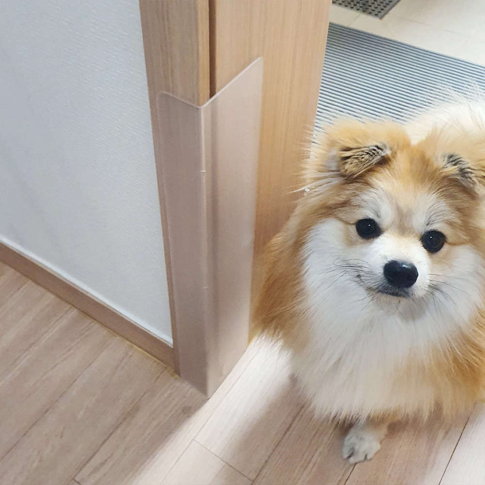 [강아지의날] 요기펫 몰딩보호대 강아지이갈이 고양이스크래치 방지 요기 프로텍터 4개 1세트 제품 이미지