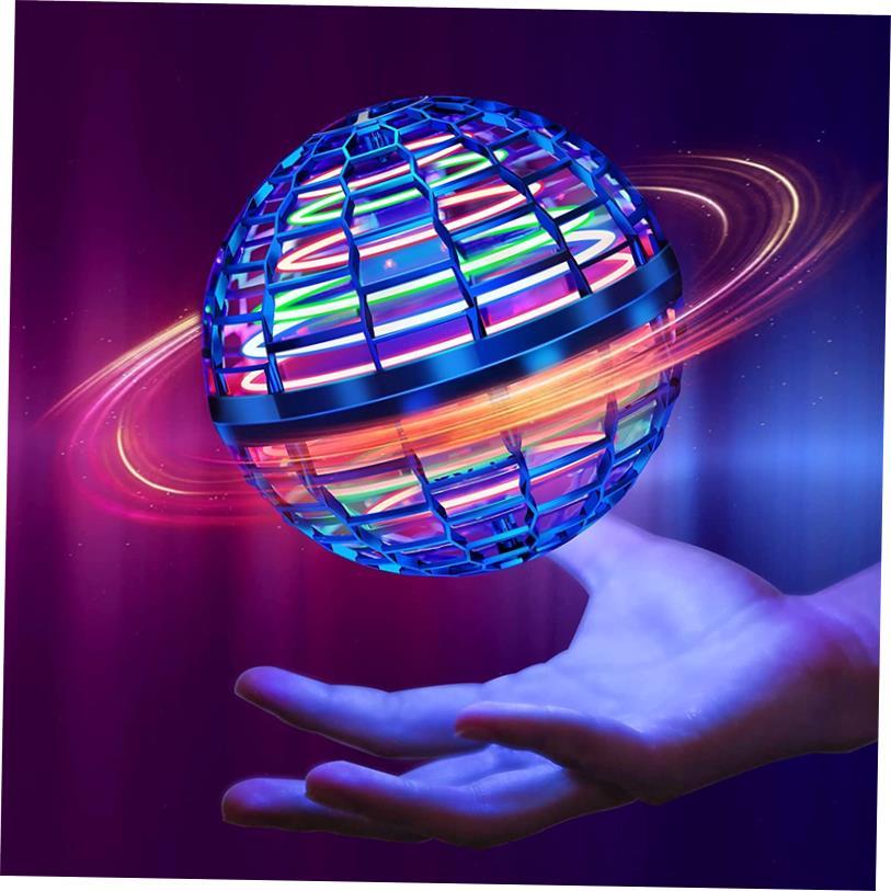 UFO 플라잉볼 인기만점 LED 매직 워터 988 드론 스피너 스피너 블루 - 상품 이미지