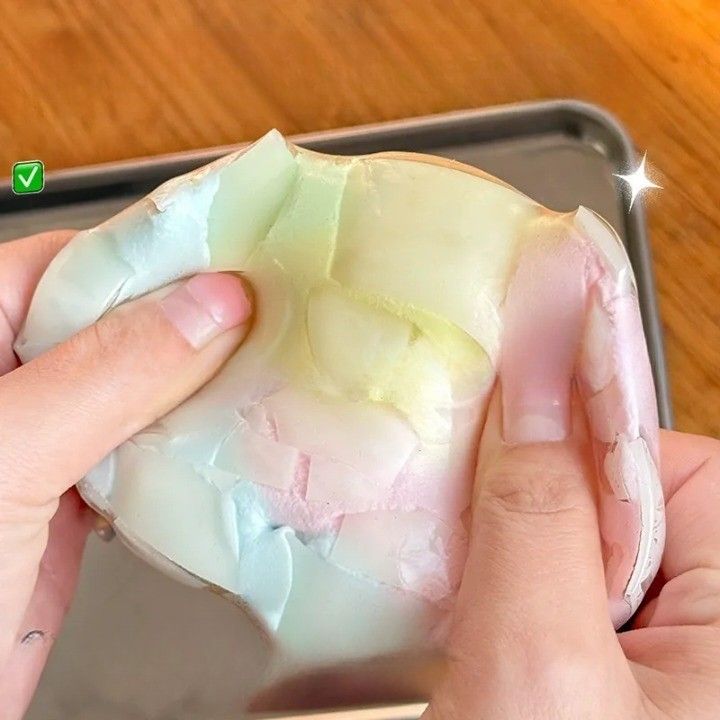 솜사탕 왁뿌볼 왁스 뿌시기 말랑이 2세대 슬랑이 슬라임 마시멜로우 크런치 스퀴시 스트레스볼 이미지 7