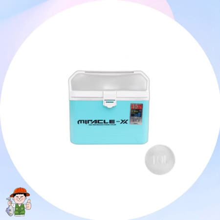 미라클X 아이스박스 쿨러 10L 낚시 캠핑 휴대용 커머스픽201
