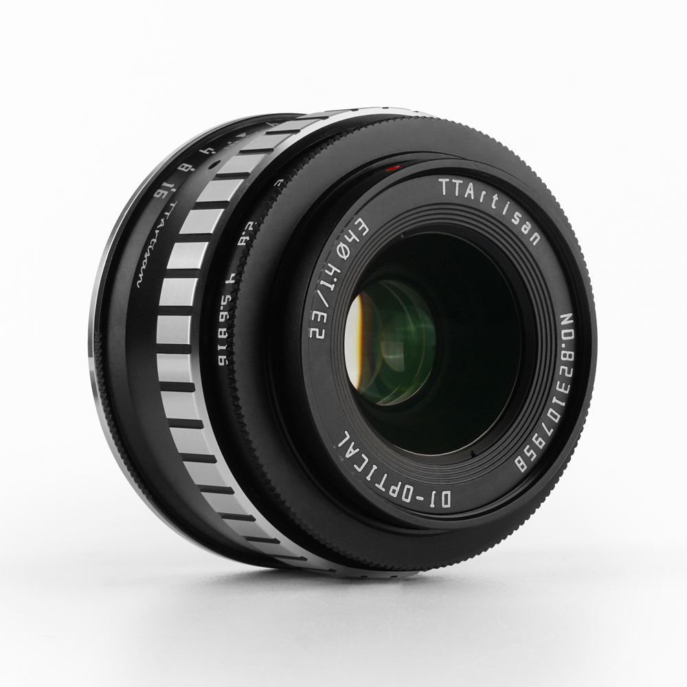 티티아티산 23mm F1.4 캐논 RF마운트 APS-C 렌즈 블랙실버 TTArtisan - 상세 이미지 3