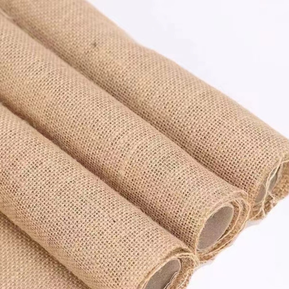 황마 패브릭 삼베 친환경 내추럴 빈티지 복고풍 감성 인테리어 DIY 수공예 재료 테이블보 - 상세 이미지 3