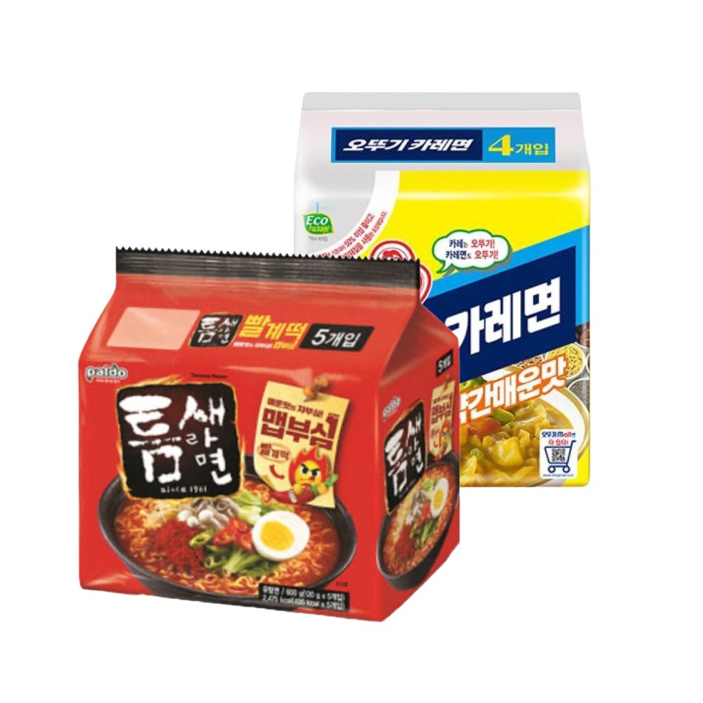 틈새 우육탕면 라면