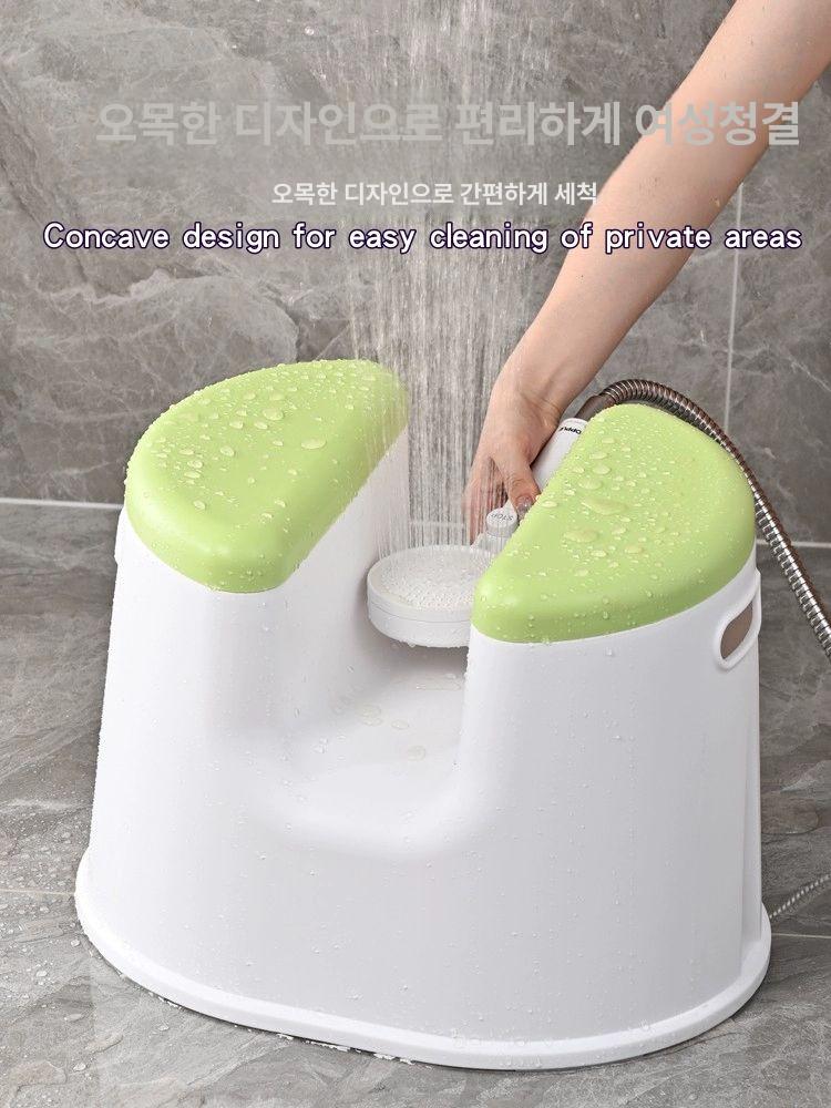 좌욕의자 엉덩이 화장실 의자 미끄럼 방지 목욕 욕실 스툴 논슬립 가정용 - 상세 이미지 2