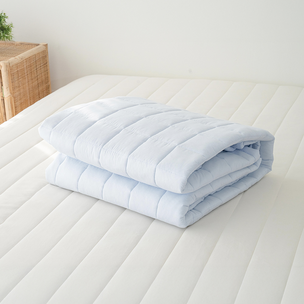 국내생산 60수 고정밴드 알러지케어 순면 침대 이불 매트리스 미끄럼방지 패드 퀸Q