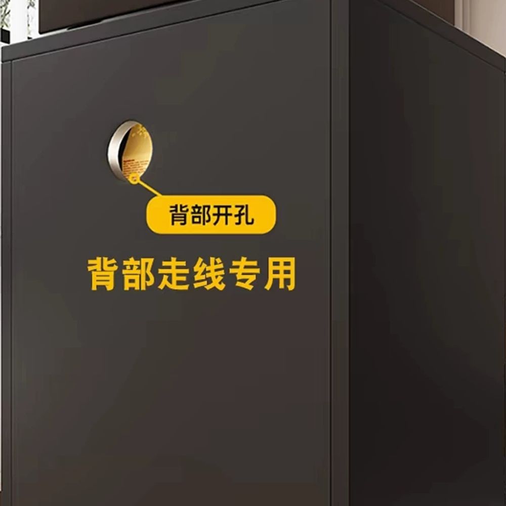 LP수납장 LP 선반 보관함 수납장 A. 월넛색 484083 원목 캐비닛 철제 프레임 다리 - 상세 이미지 5