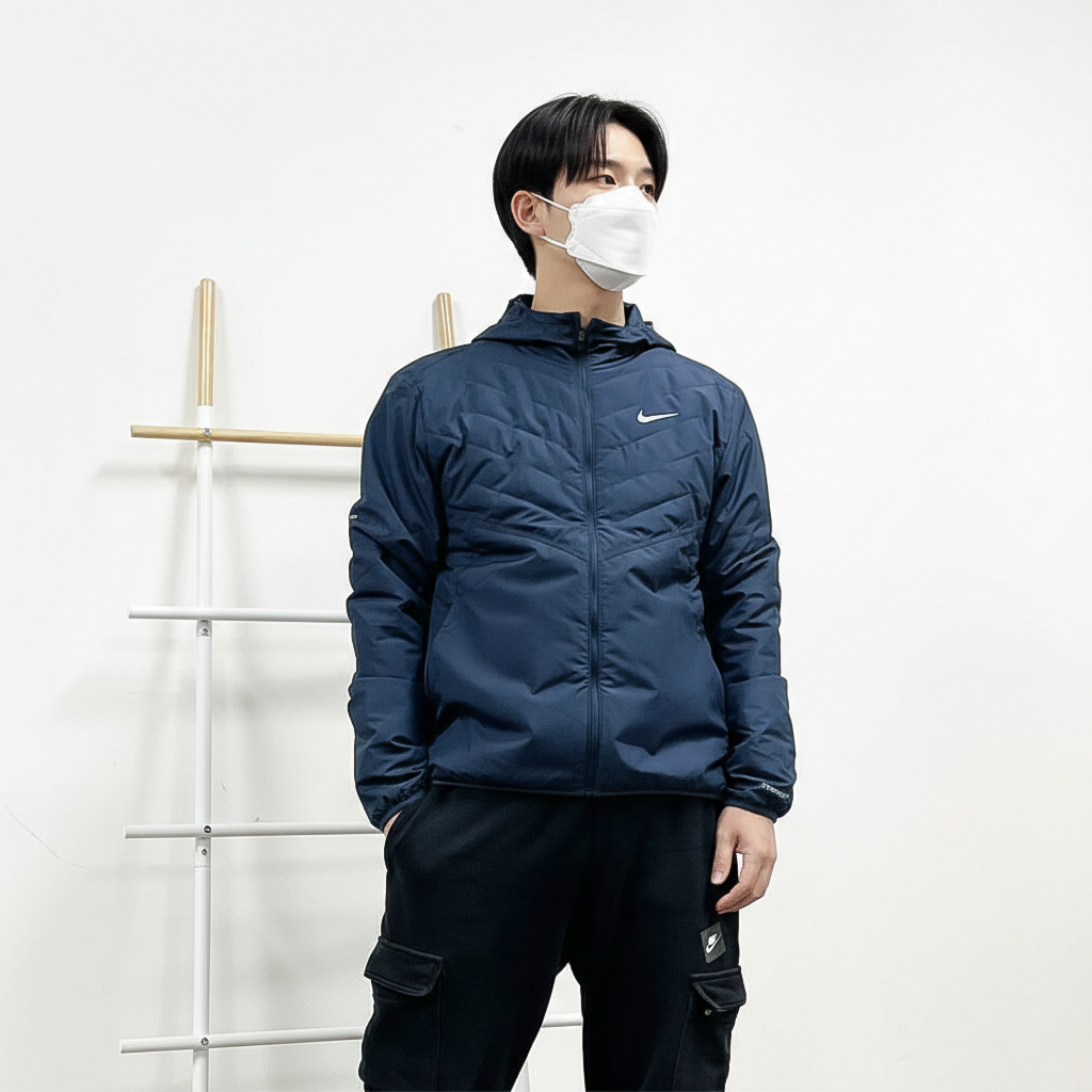 [라스트사이즈 세일] 나이키 써마핏 리펠 신세틱 필 러닝 자켓 DD5645 네이비블루, 2XL - 상세 이미지 5