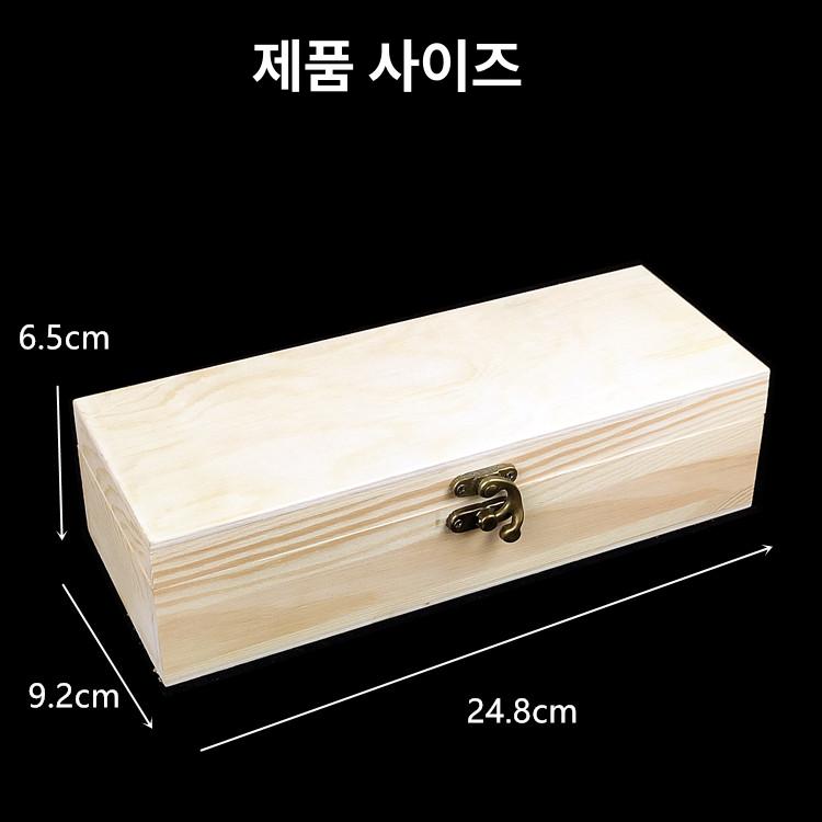 보관함 은화 기념 금화 케이스 수집 원목 동전 상자 48개 빈 상자-나무 상자 - 상세 이미지 5