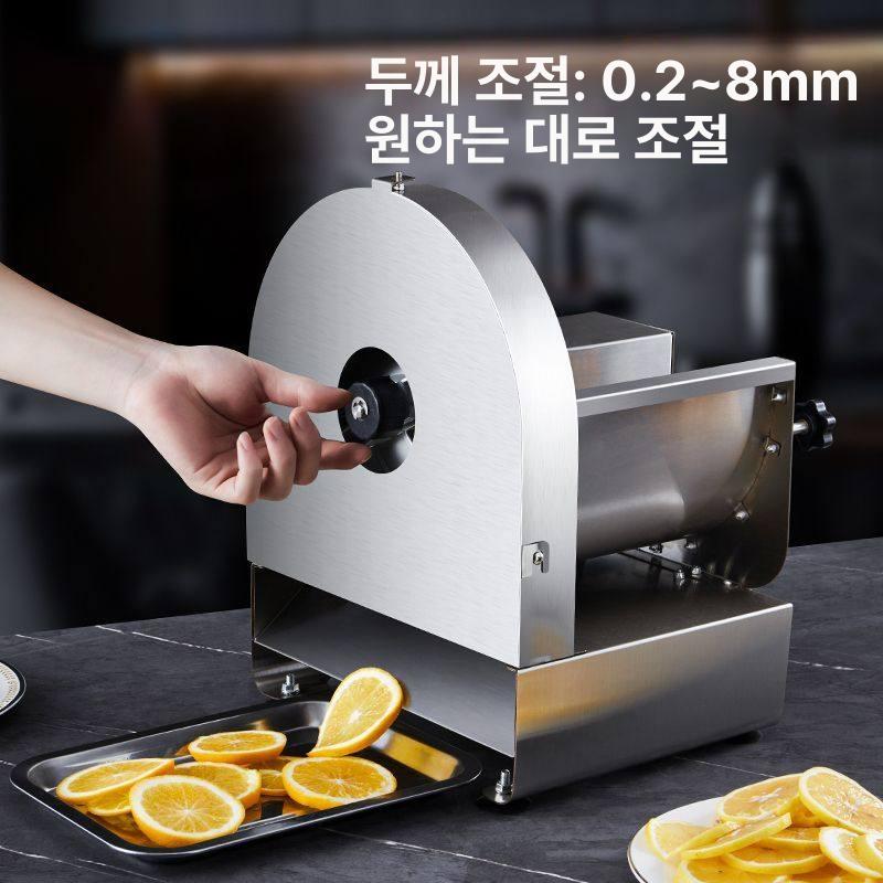 업소용 깍둑썰기 야채 슬라이서 마늘 만능채칼 김장 썰기 전동모델 A - 상세 이미지 4