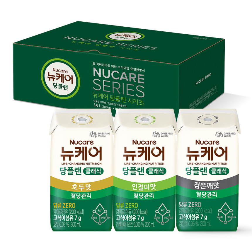 뉴케어 당플랜시리즈 3종 균형영양식 200ml, 18개 사진 1