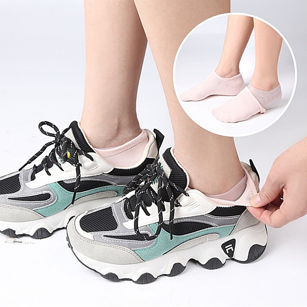 실리콘 키높이 양말깔창 뒤꿈치 보호양말 2cm 3cm 박대표마켓 - 상세 이미지 4