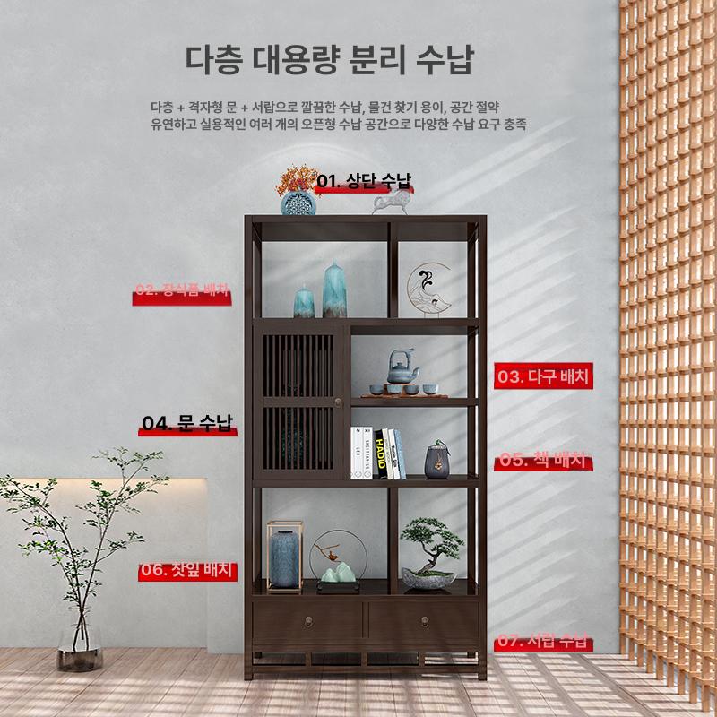 와인 수납장 서랍장 업소용 와인바 선반 인테리어 철제 서랍 없는 왼쪽 문 1m 미만 - 상세 이미지 5