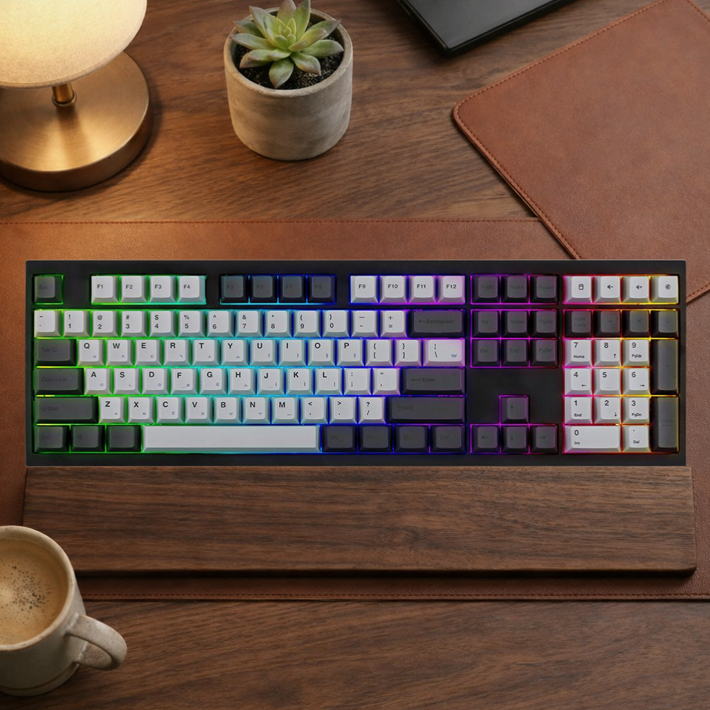 VARO 바로 VM108 HE 8K 마그네틱 자석축 저소음 사무용 게이밍 기계식 무접점 키보드 제품 이미지