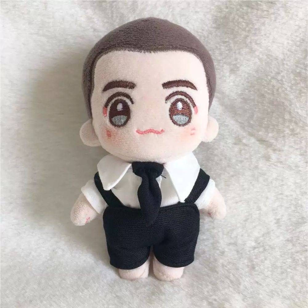 0cm 귀여운 젖소 20cm 5cm 인형옷 점프수트 의 A. 흑백 멜빵 세트, A. 0cm - 상세 이미지 4