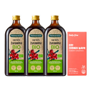 프리미엄로사 유기농 크랜베리 원액 3병+진한 크랜베리 농축액 14포 맛있게 먹은 솔직 후기 - 상품 이미지 1