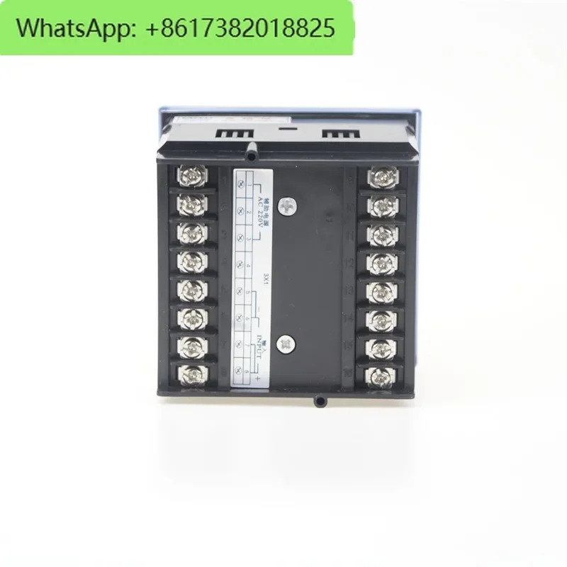 SX6L 단상 디지털 디스플레이 계측기 전류계 전압계 76x76 개구부 500V 450V 300V/100/5A