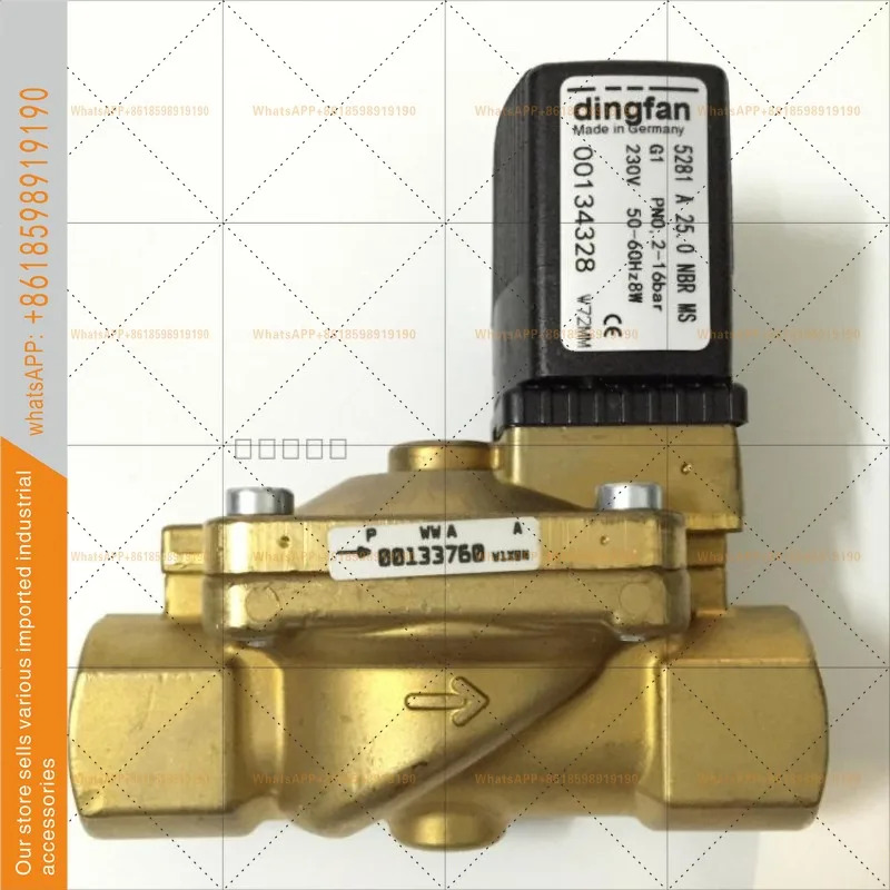 바오데 5281 솔레노이드 밸브 A 25.0 G1 PN0.2-16BAR 00134325 00134328