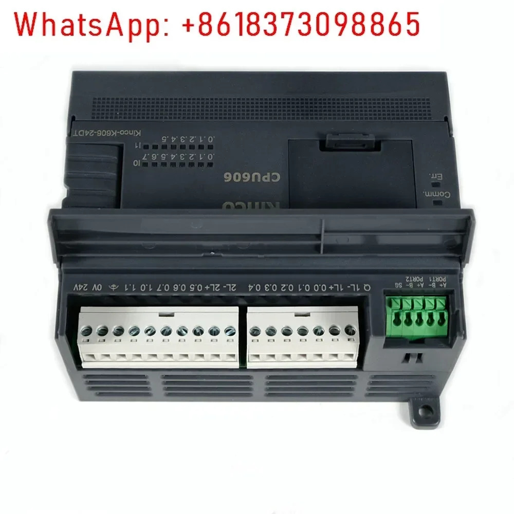 Kinco K6 시리즈 PLC K606-24DT 14DI 10xDC24V 이더넷 포트 프로그래밍 컨트롤러