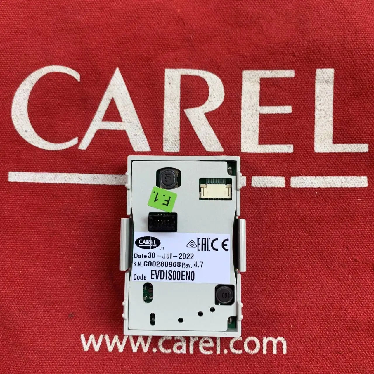 CAREL EVDIS00EN0 전팽창 밸브 드라이브 모듈 디스플레이 원본