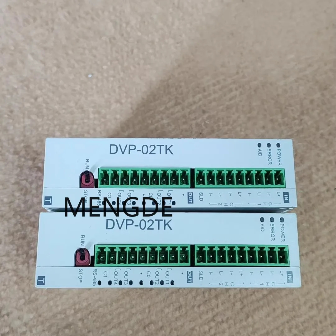 Delta PLC 온도 제어 모듈 DVP02TKL-S DVP02TKN-S DVP02TKR-S RS485 Modbus RTU 2 입력 리퍼