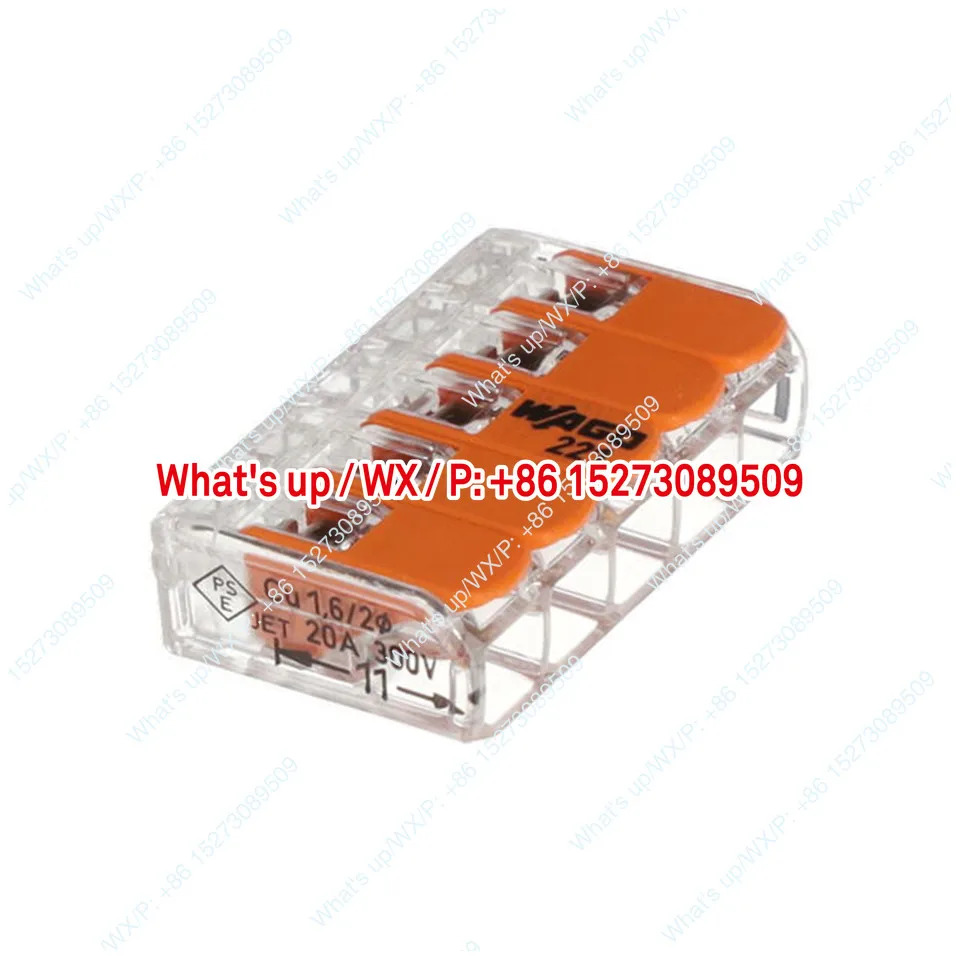 10PCS 221-412 221-413 221-415 221-2411 전기 배선 커넥터 레버 너트 도체 와이어