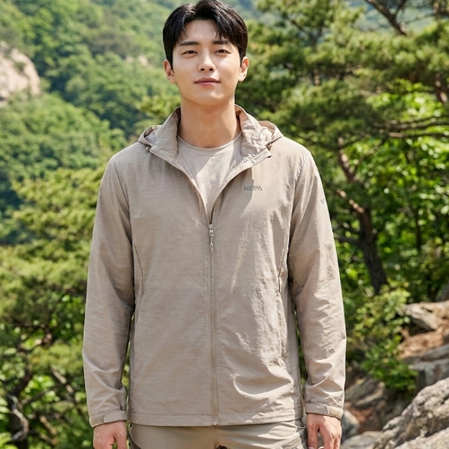 네파 남성 여름 패커블 적용 아우터 방풍 등산 바람막이 자켓 - 상품 이미지